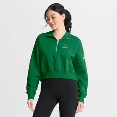 Philadelphia Eagles Women's Phoenix Fleece Quarter-Zip Sweatshirt Kelly Green