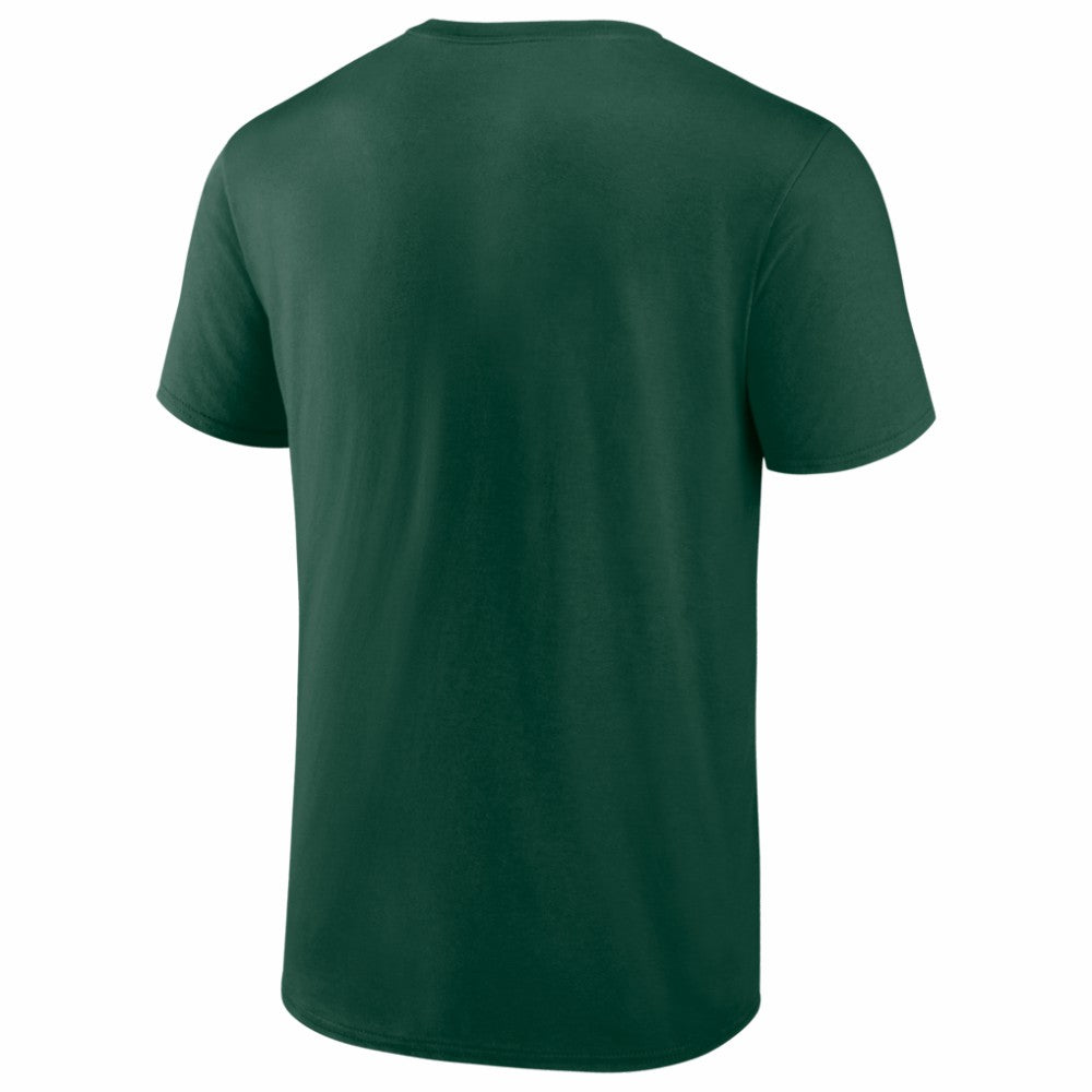 NHL Minnesota Wild Logo Athletic Essential T-Shirt - Green