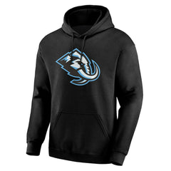 NHL Utah Mammoth Logo Athletic Essential Hoodie - Black