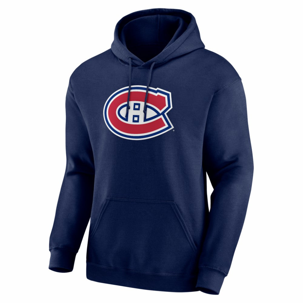NHL Montreal Canadiens Logo Athletic Essential Hoodie - Navy