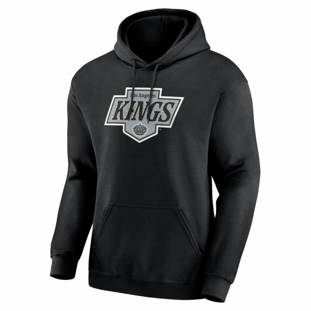NHL Los Angeles Kings Logo Athletic Essential Hoodie - Black
