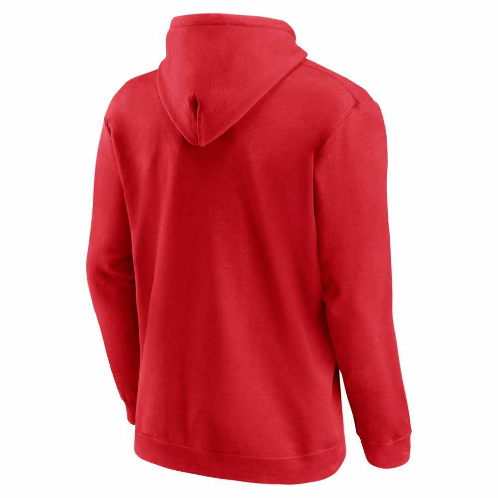 NHL Detroit Red Wings Logo Athletic Essential Hoodie - Red