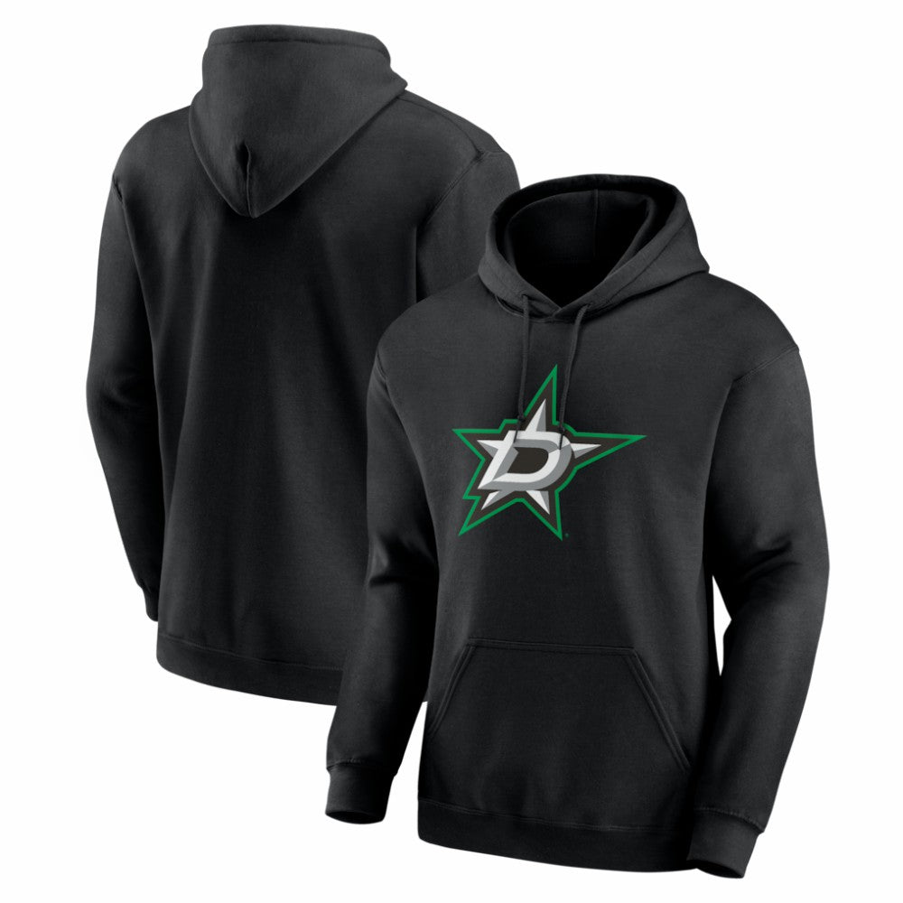 NHL Dallas Stars Logo Athletic Essential Hoodie - Black