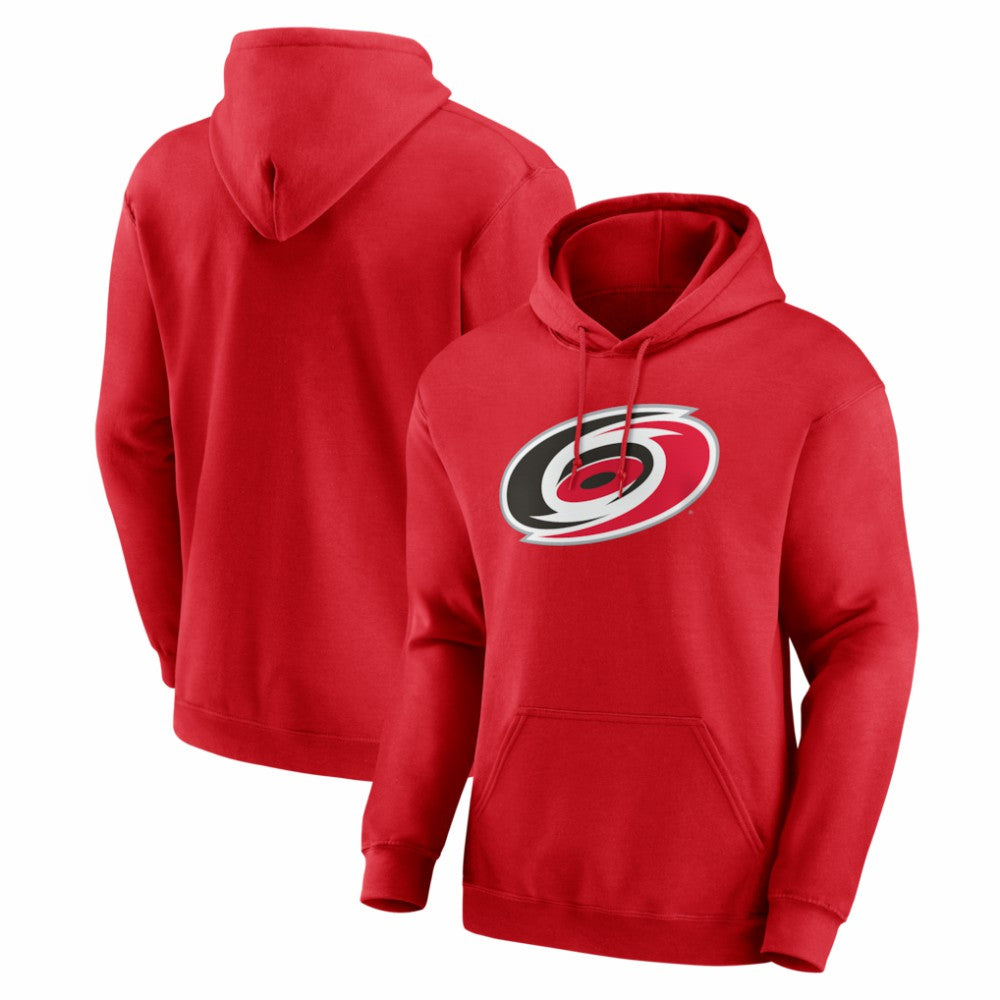 NHL Carolina Hurricanes Logo Athletic Essential Hoodie - Red