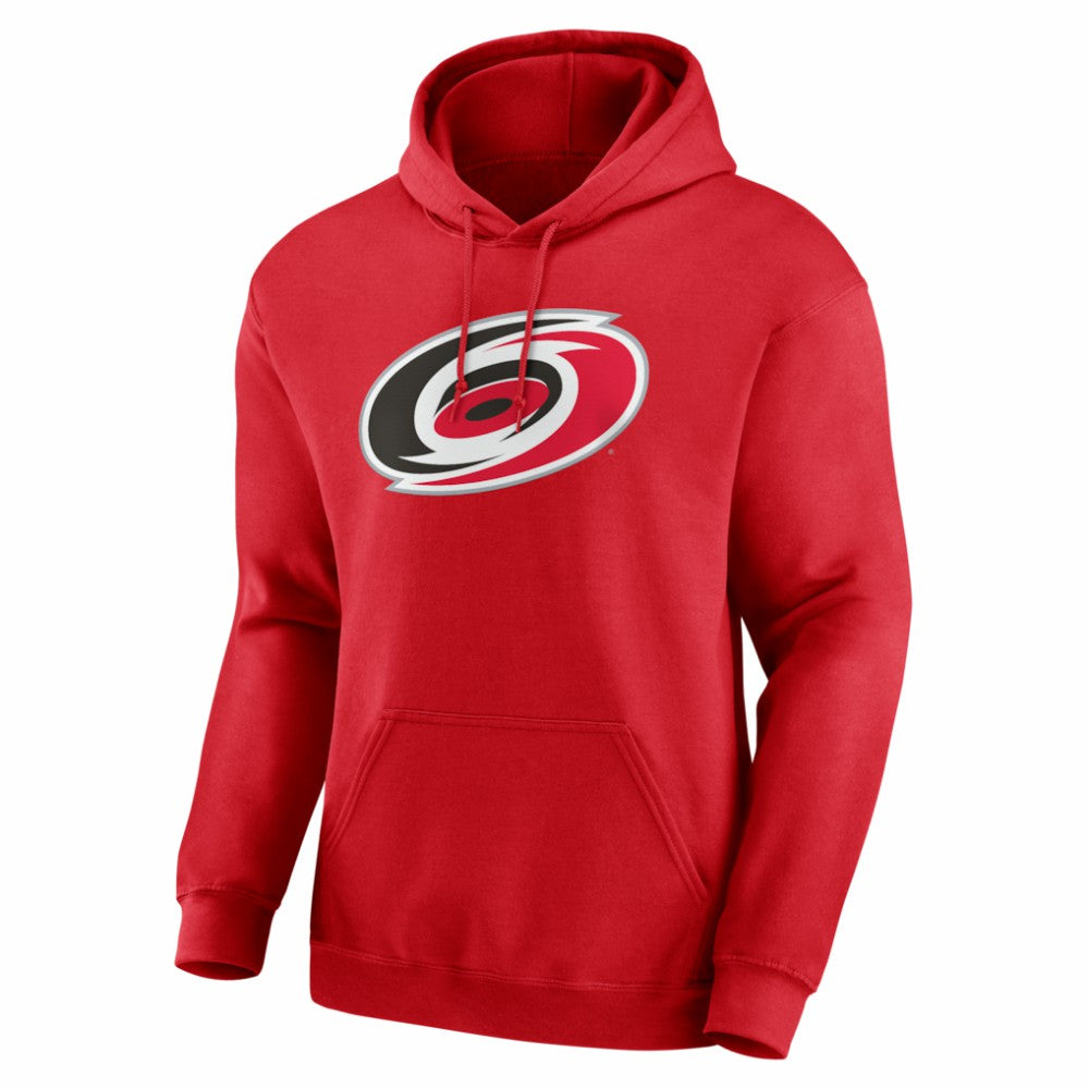 NHL Carolina Hurricanes Logo Athletic Essential Hoodie - Red