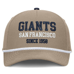 San Francisco Giants Nike Father's Day Rope Rise Adjustable Hat - Khaki Hats