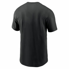 Cincinnati Reds Nike 2025 MLB Speedway Classic Authentic Collection Wordmark T-Shirt - Black T-shirts