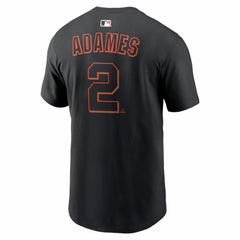 Willy Adames San Francisco Giants Nike Home Name & Number T-Shirt - Black T-shirts