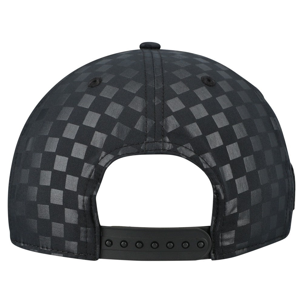 Juventus Checkmate A-Frame Adjustable Hat Black