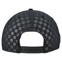 Juventus Checkmate A-Frame Adjustable Hat Black