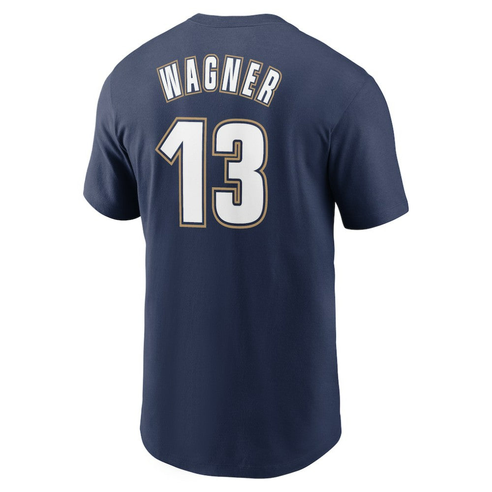 Billy Wagner Houston Astros Nike 2025 National Baseball Hall of Fame Name & Number T-Shirt - Navy T-shirts