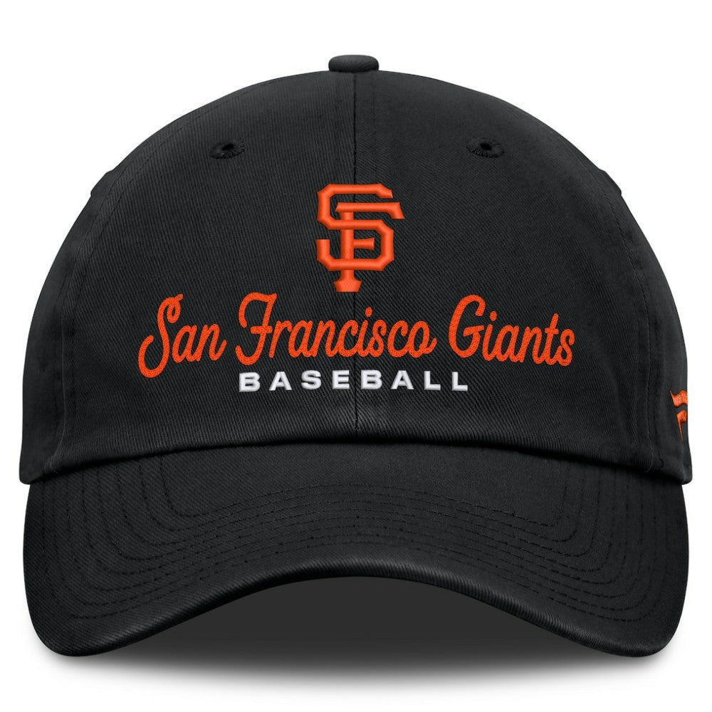 San Francisco Giants Fanatics Women's Velocity Adjustable Hat - Black Hats