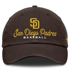 San Diego Padres Fanatics Women's Velocity Adjustable Hat - Brown Hats