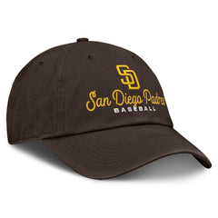 San Diego Padres Fanatics Women's Velocity Adjustable Hat - Brown Hats