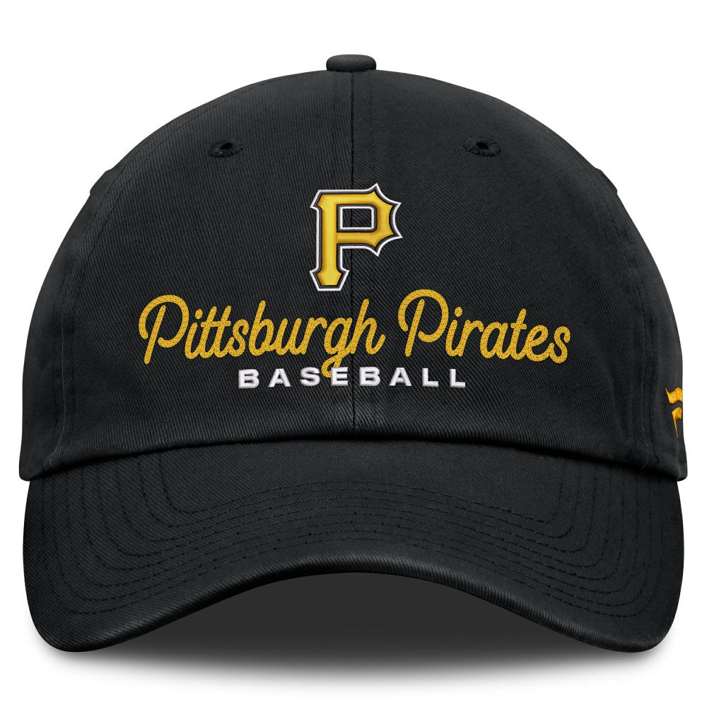 Pittsburgh Pirates Fanatics Women's Velocity Adjustable Hat - Black Hats