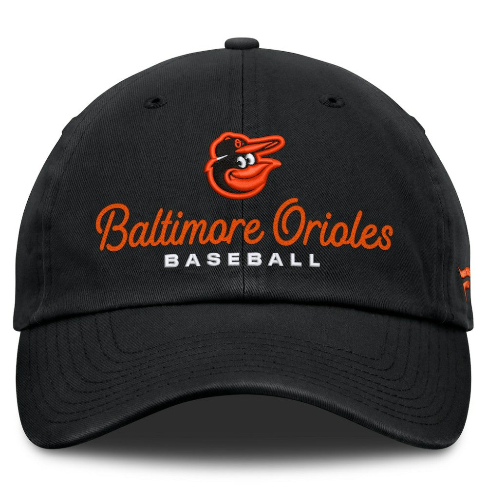 Baltimore Orioles Fanatics Women's Velocity Adjustable Hat - Black Hats