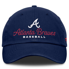 Atlanta Braves Fanatics Women's Velocity Adjustable Hat - Navy Hats
