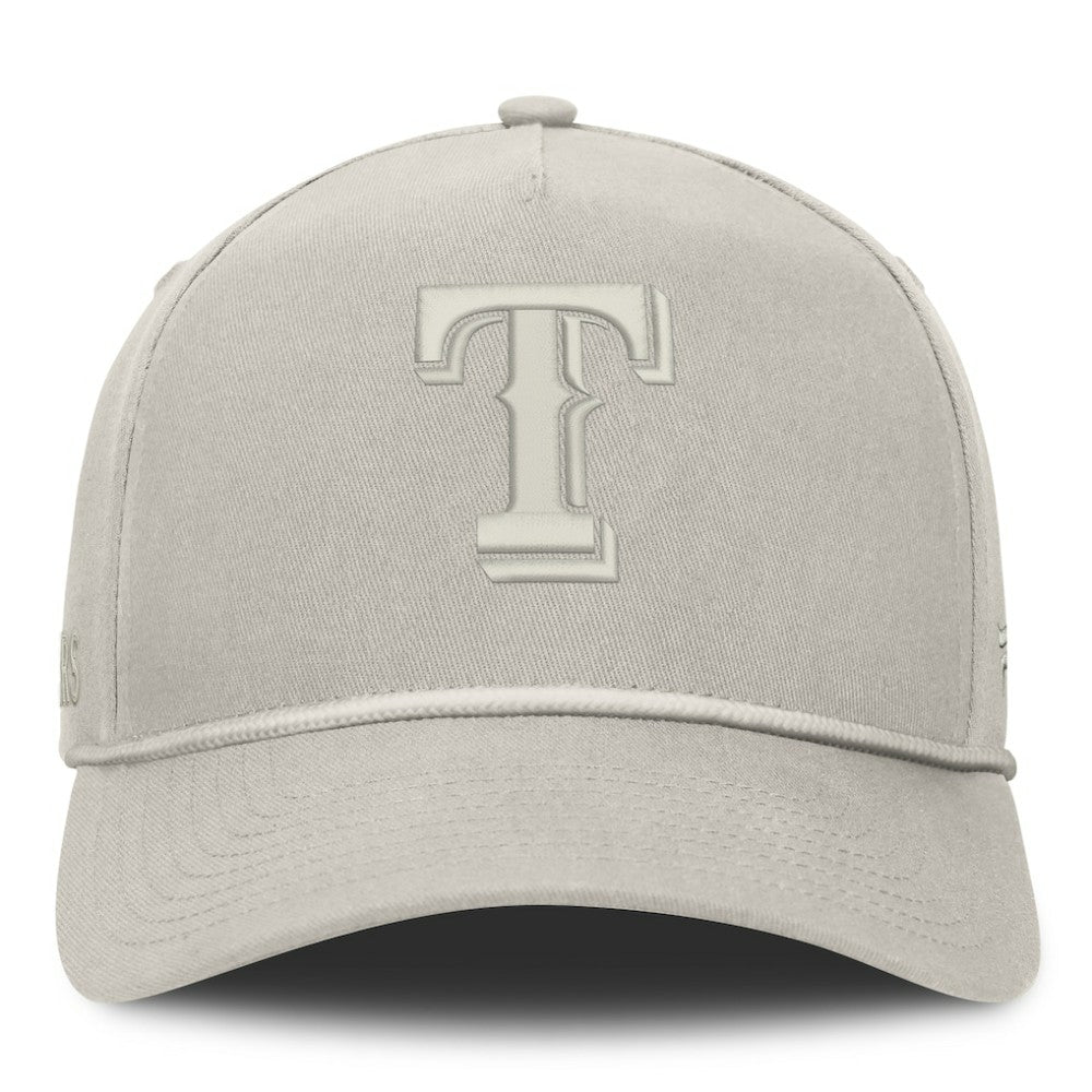 Texas Rangers Fanatics Undertone A-Frame Adjustable Hat - Stone Hats