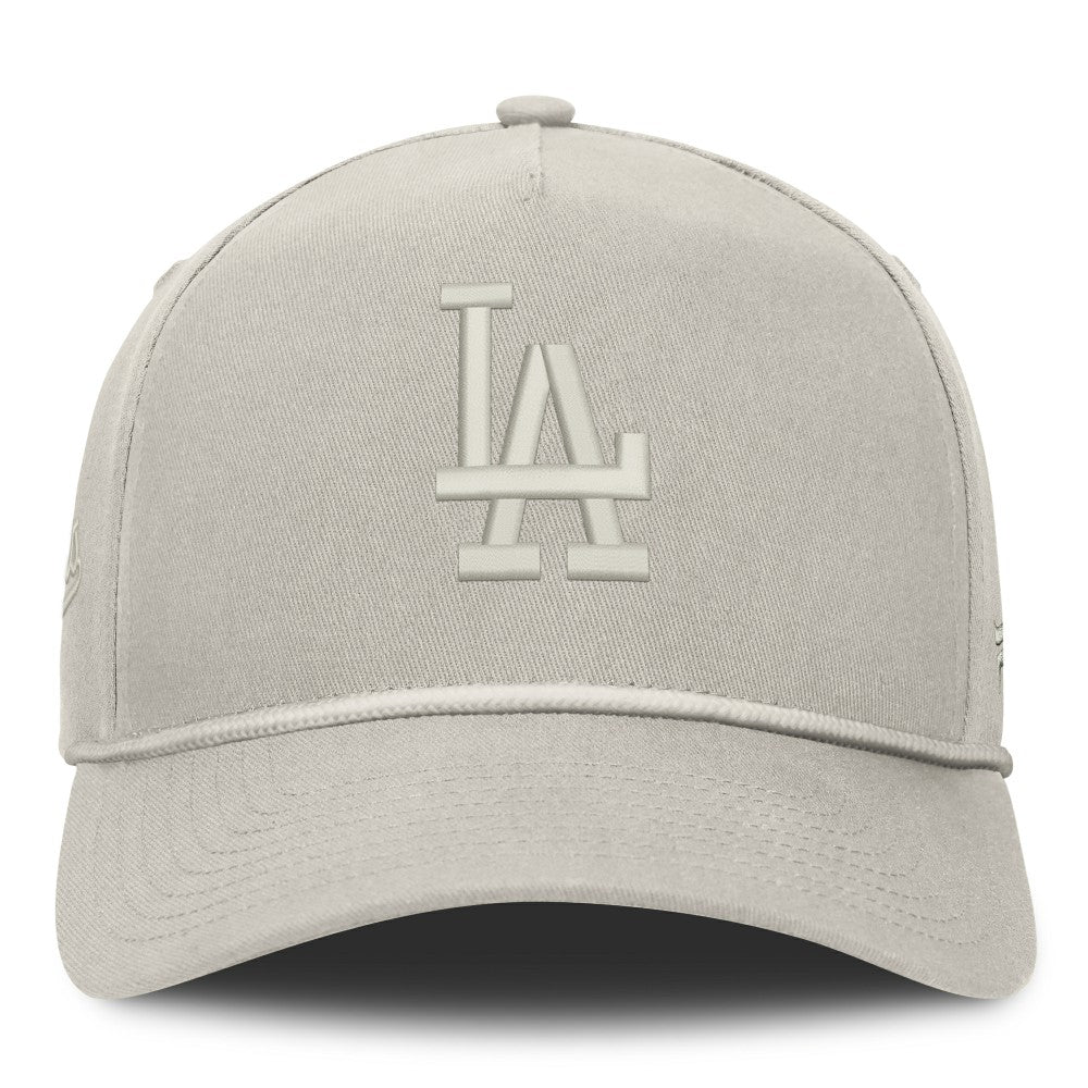 Los Angeles Dodgers Fanatics Undertone A-Frame Adjustable Hat - Stone Hats