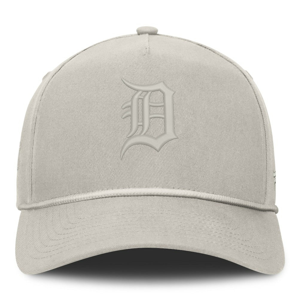 Detroit Tigers Fanatics Undertone A-Frame Adjustable Hat - Stone Hats