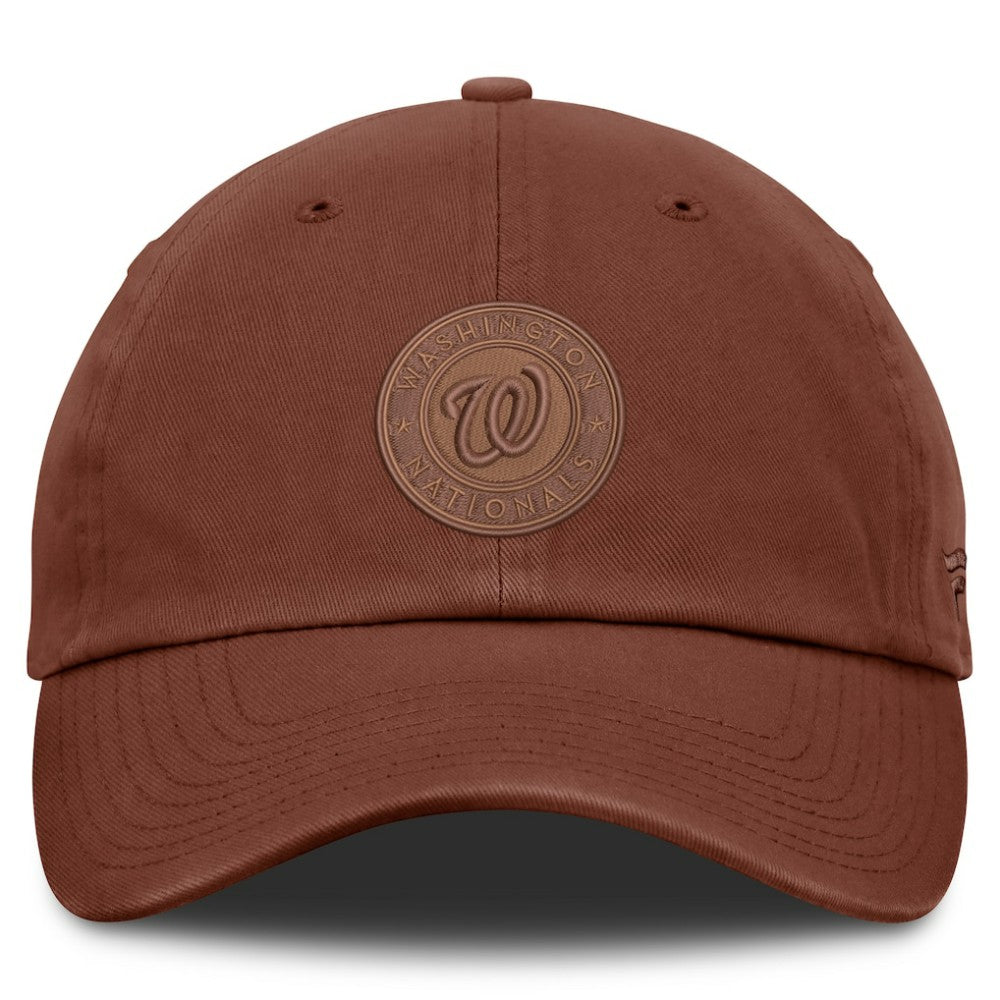 Washington Nationals Fanatics Tinge Adjustable Hat - Brown Hats