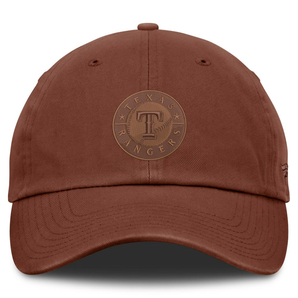 Texas Rangers Fanatics Tinge Adjustable Hat - Brown Hats
