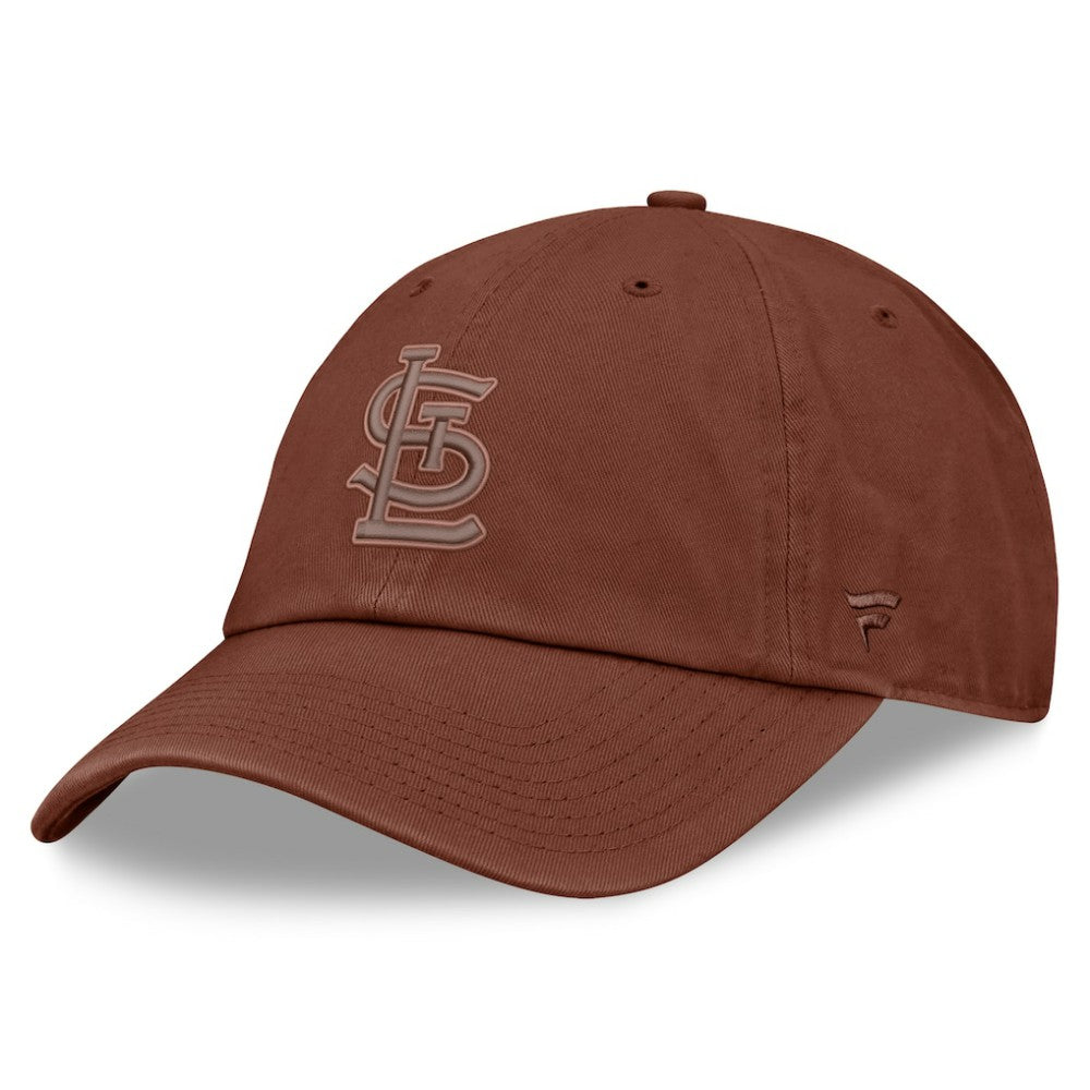 St. Louis Cardinals Fanatics Tinge Adjustable Hat - Brown Hats