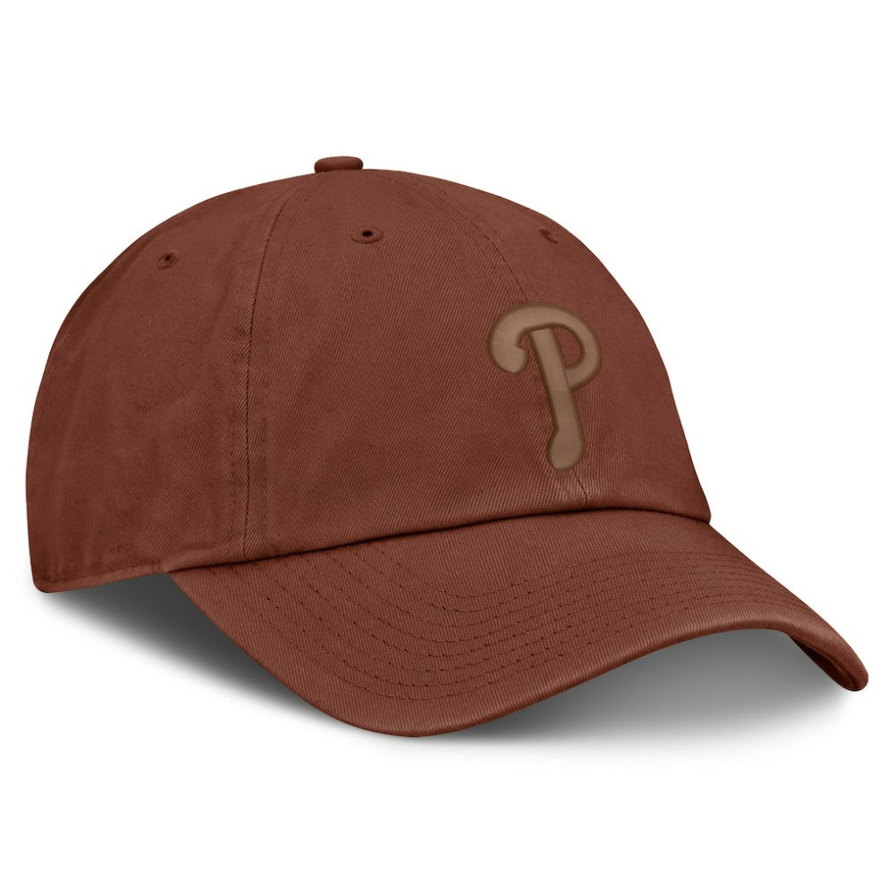 Philadelphia Phillies Fanatics Tinge Adjustable Hat - Brown Hats