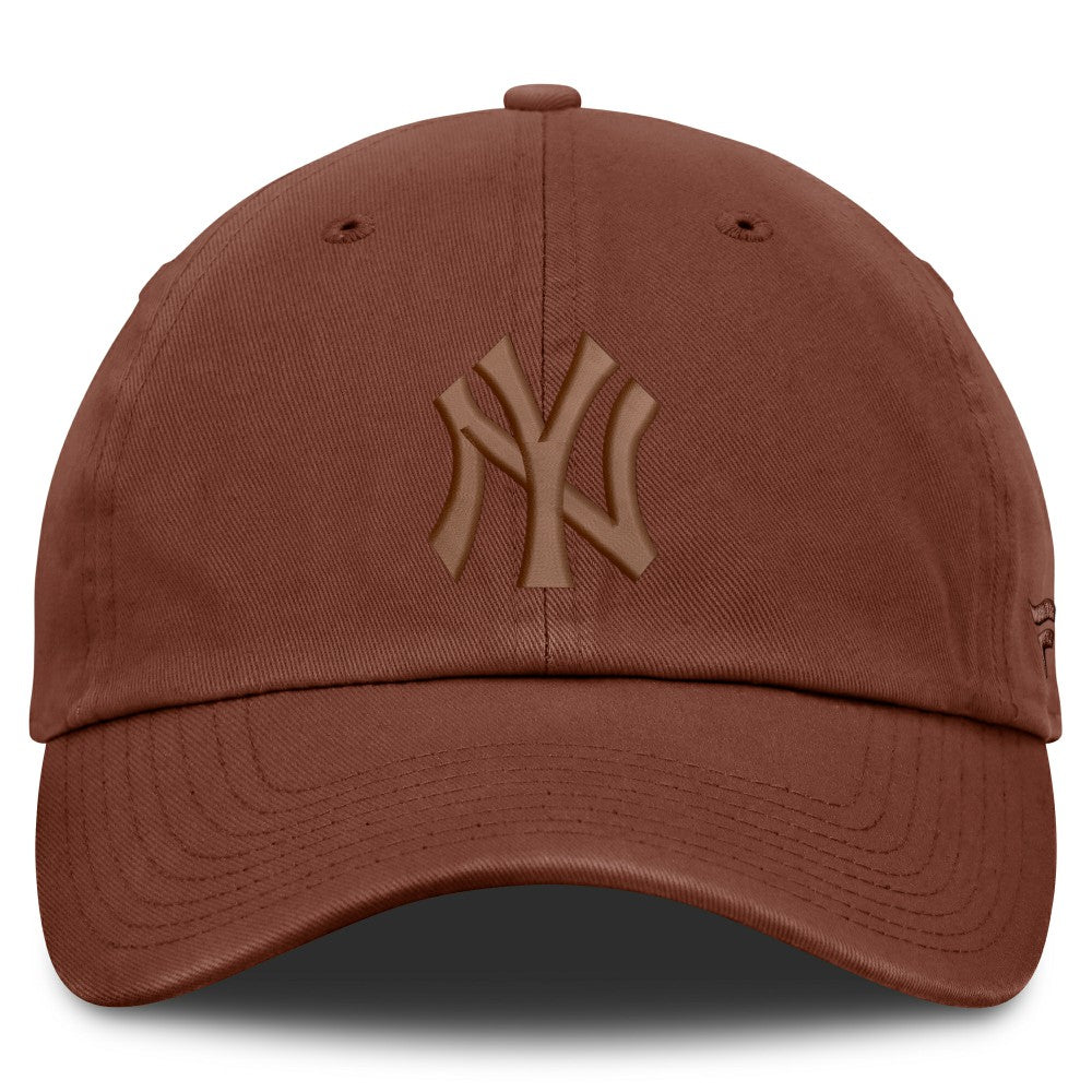 New York Yankees Fanatics Tinge Adjustable Hat - Brown Hats