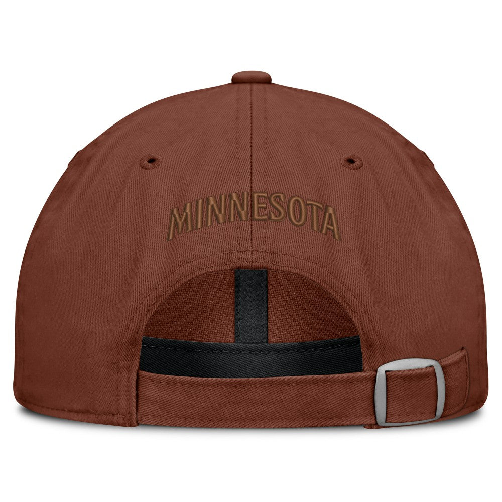 Minnesota Twins Fanatics Tinge Adjustable Hat - Brown Hats