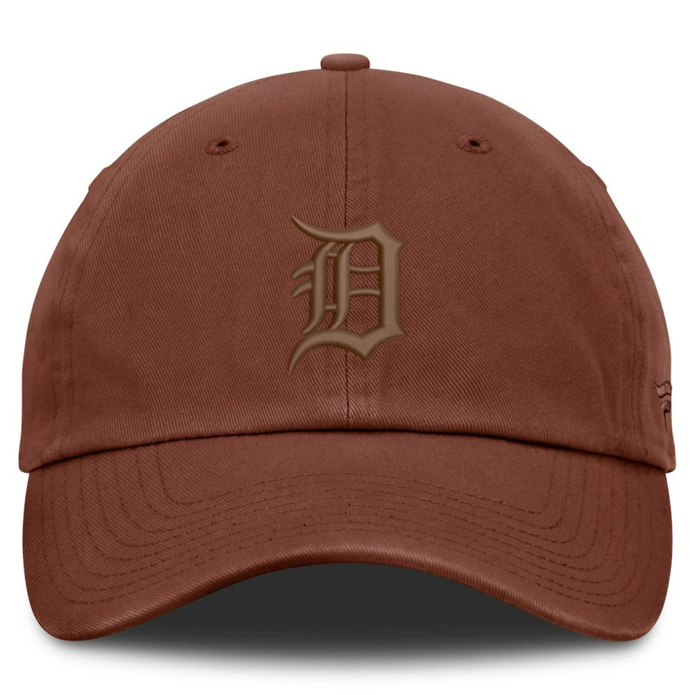 Detroit Tigers Fanatics Tinge Adjustable Hat - Brown Hats