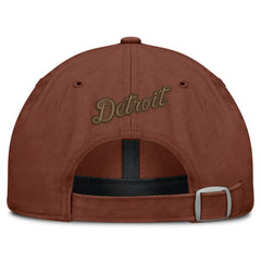 Detroit Tigers Fanatics Tinge Adjustable Hat - Brown Hats