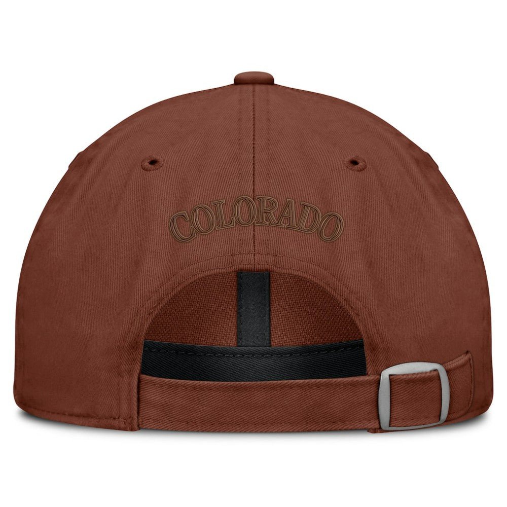 Colorado Rockies Fanatics Tinge Adjustable Hat - Brown Hats