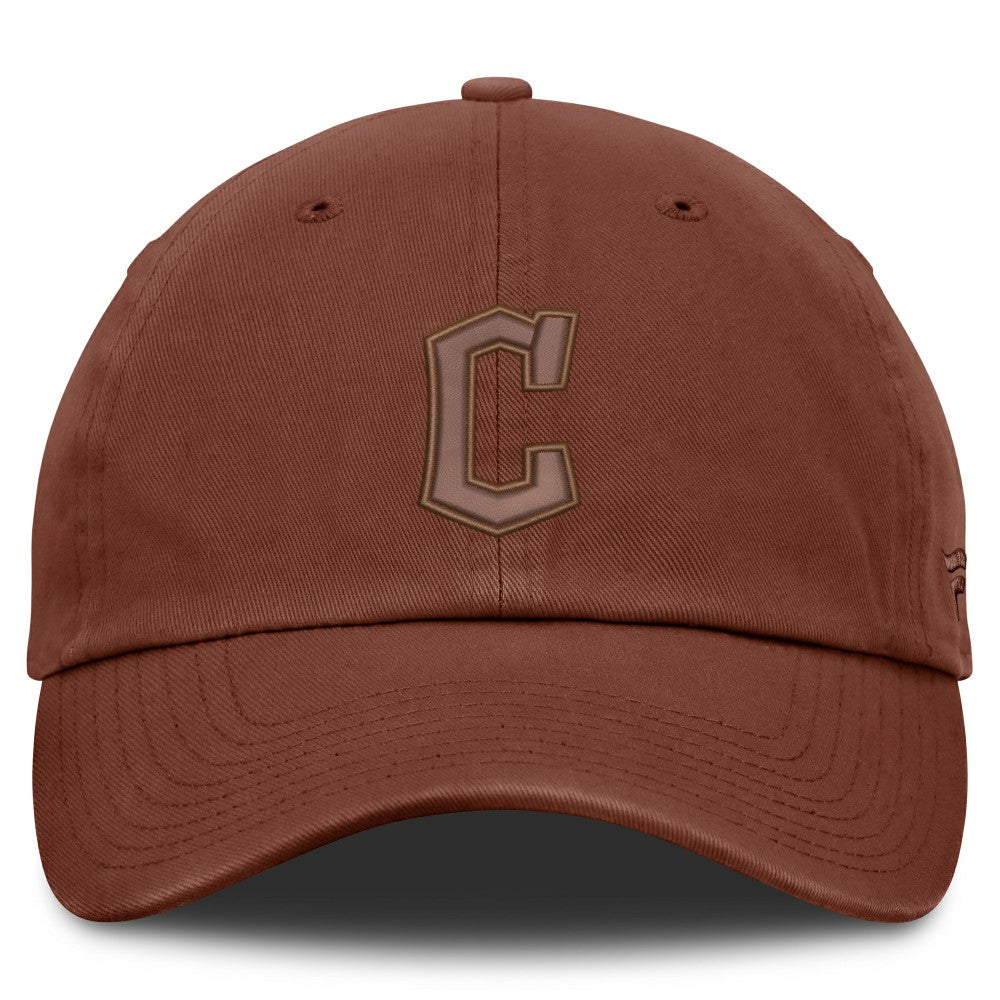 Cleveland Guardians Fanatics Tinge Adjustable Hat - Brown Hats