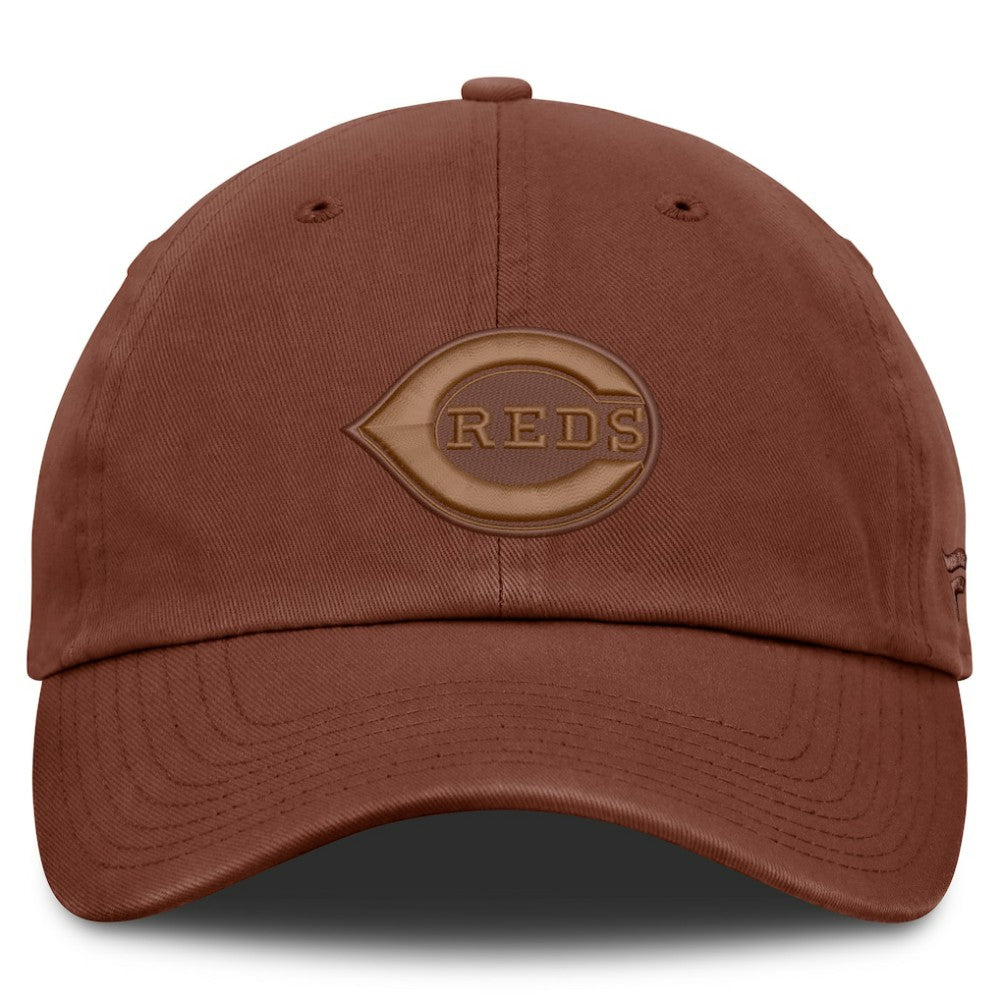 Cincinnati Reds Fanatics Tinge Adjustable Hat - Brown Hats