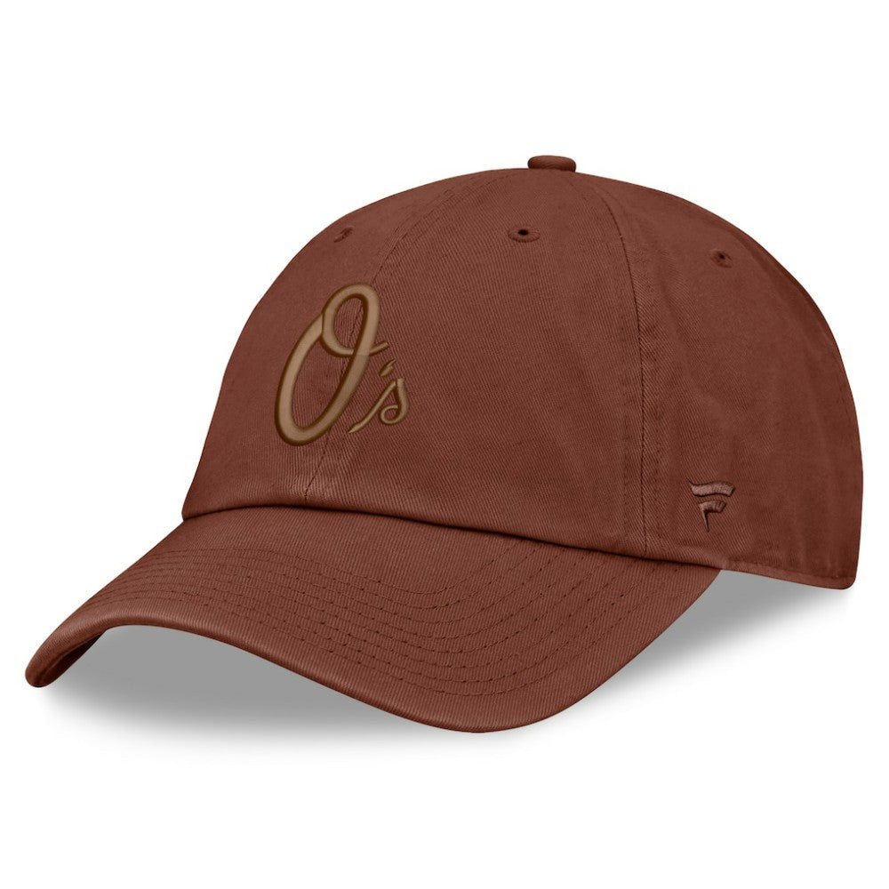 Baltimore Orioles Fanatics Tinge Adjustable Hat - Brown Hats