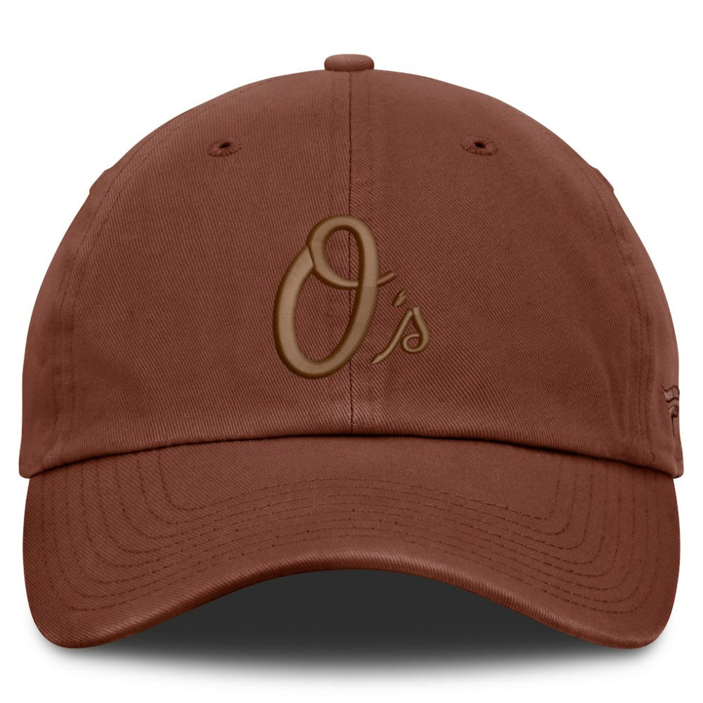 Baltimore Orioles Fanatics Tinge Adjustable Hat - Brown Hats