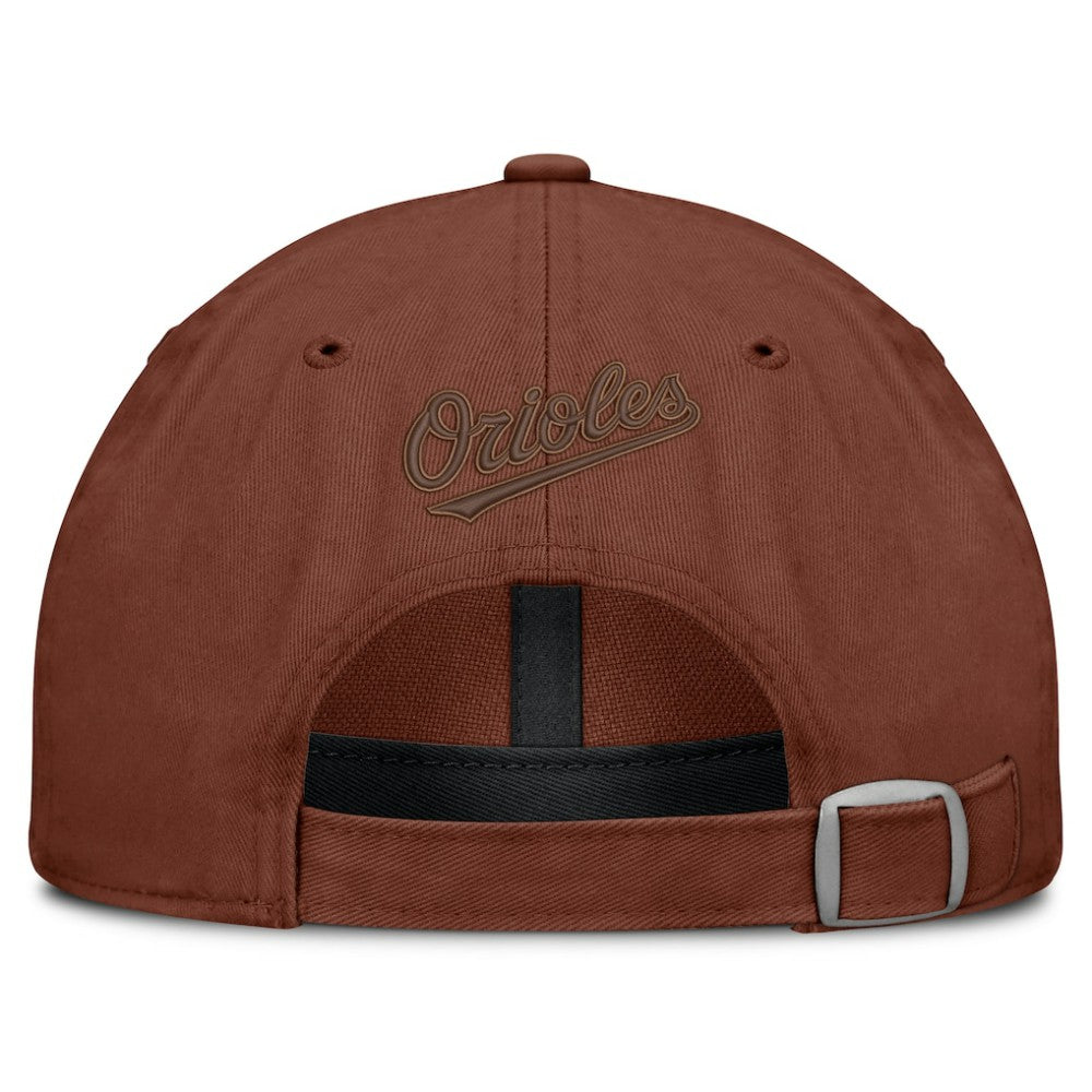 Baltimore Orioles Fanatics Tinge Adjustable Hat - Brown Hats