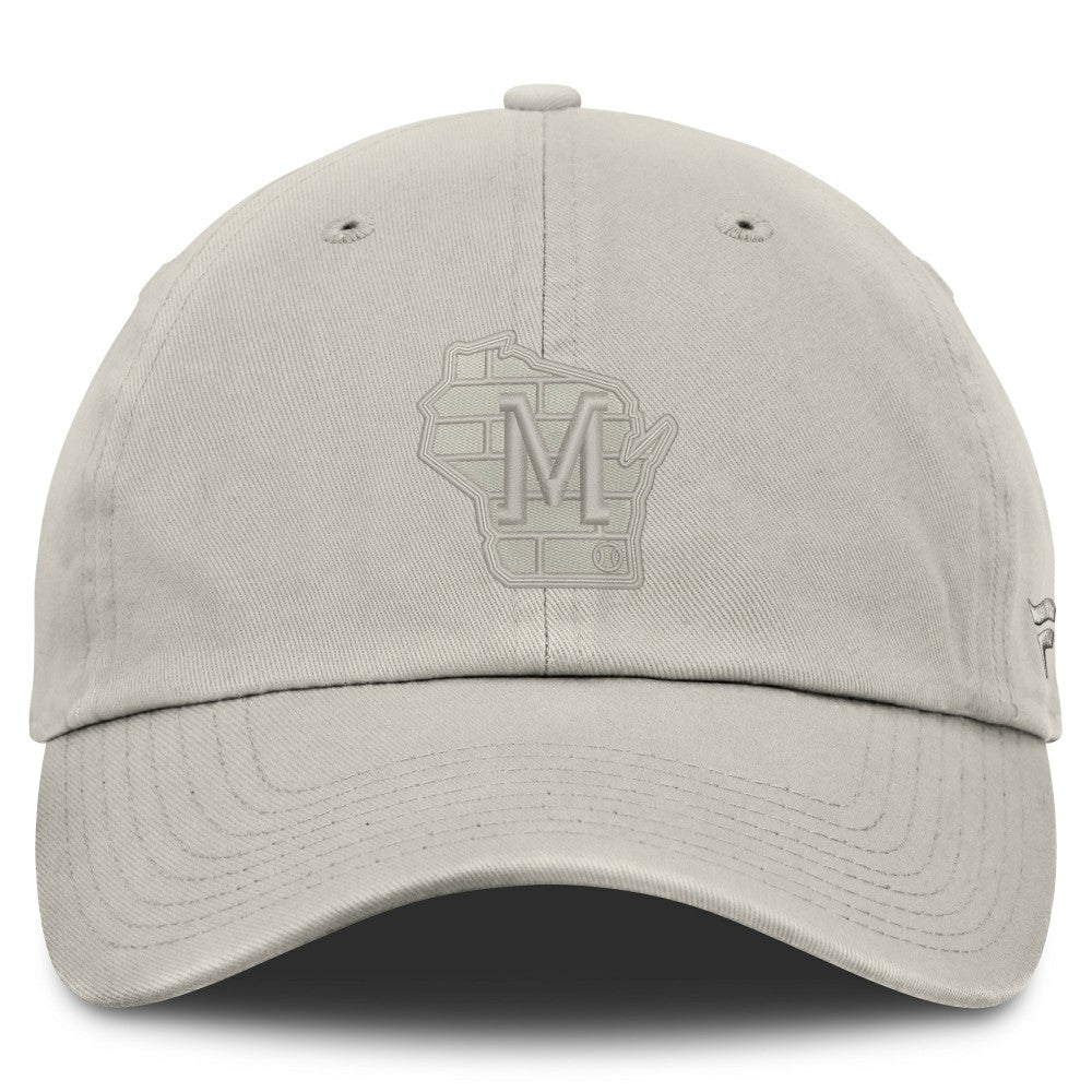 Milwaukee Brewers Fanatics Tinge Adjustable Hat - Stone Hats