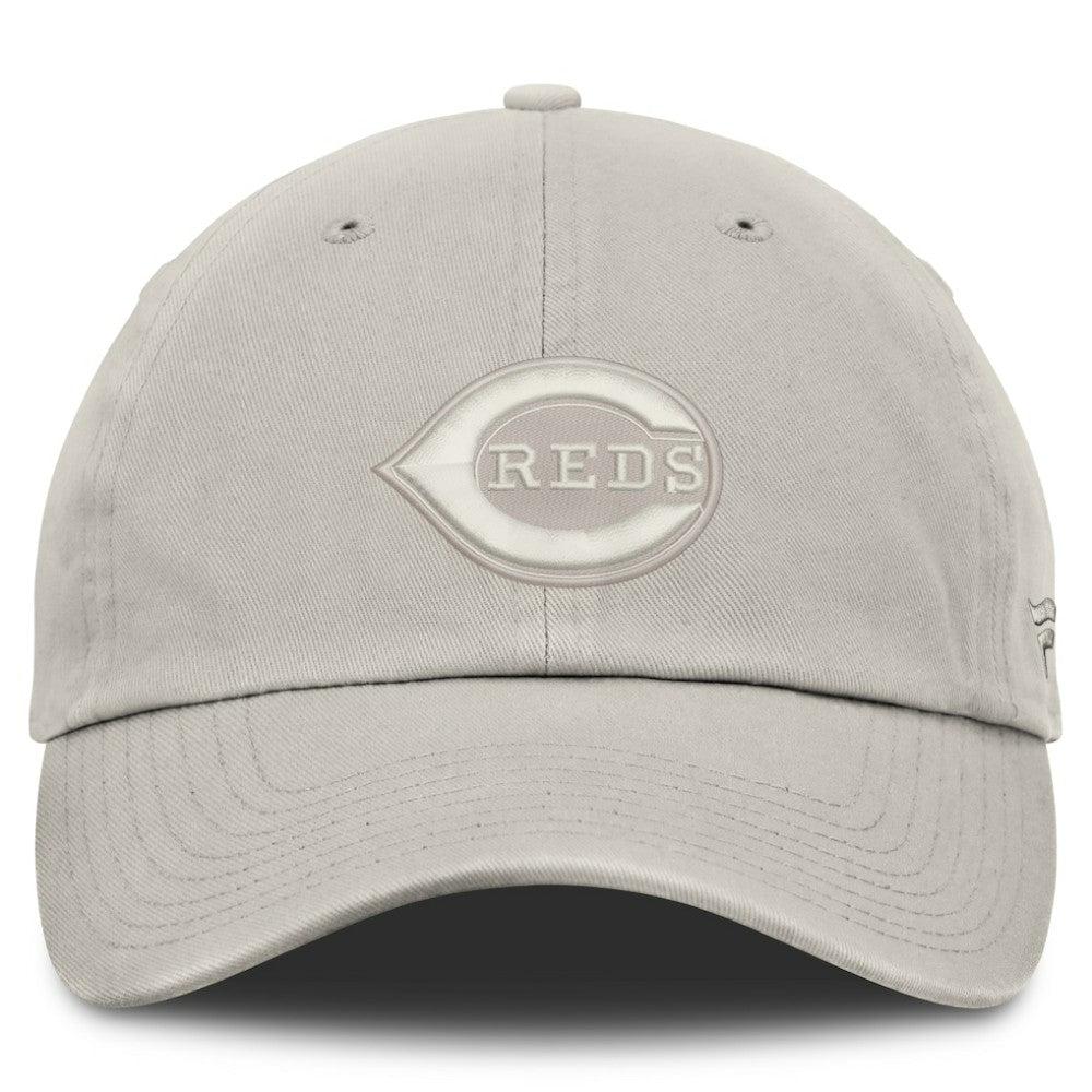 Cincinnati Reds Fanatics Tinge Adjustable Hat - Stone Hats