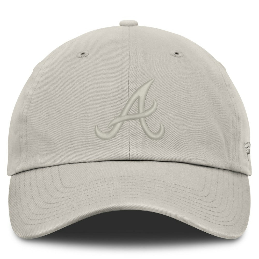 Atlanta Braves Fanatics Tinge Adjustable Hat - Stone Hats