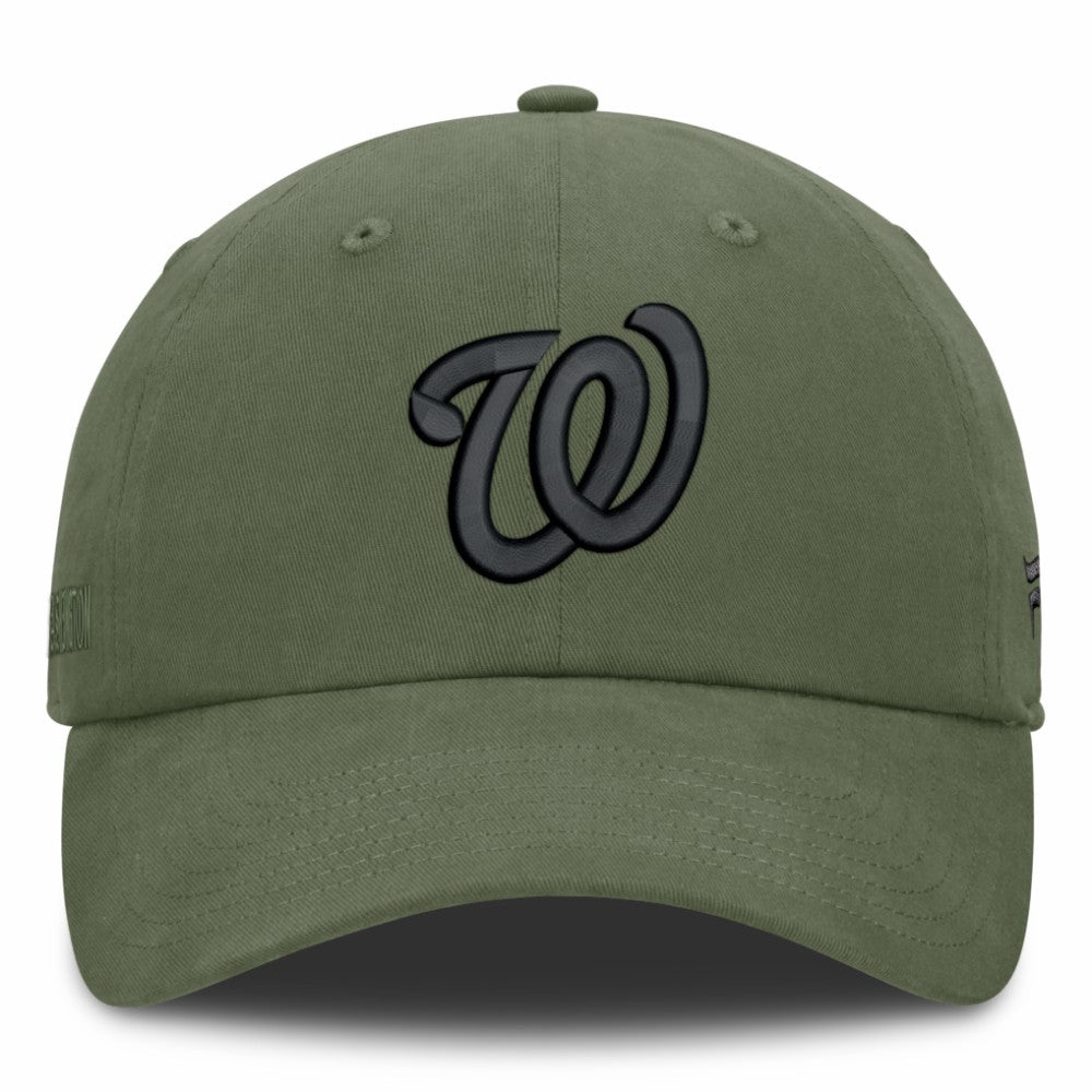 Washington Nationals Fanatics Pine Rider Adjustable Hat - Olive Hats