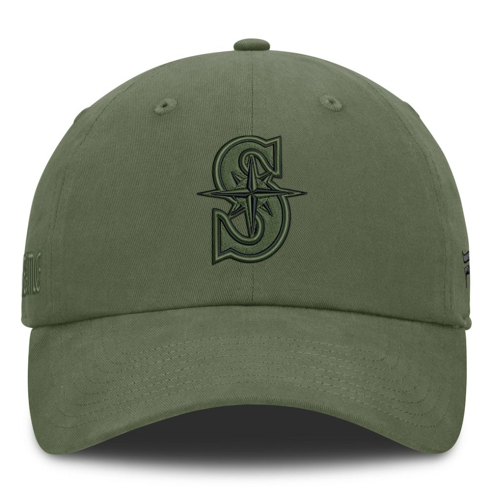 Seattle Mariners Fanatics Pine Rider Adjustable Hat - Olive Hats