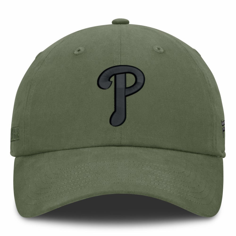 Philadelphia Phillies Fanatics Pine Rider Adjustable Hat - Olive Hats