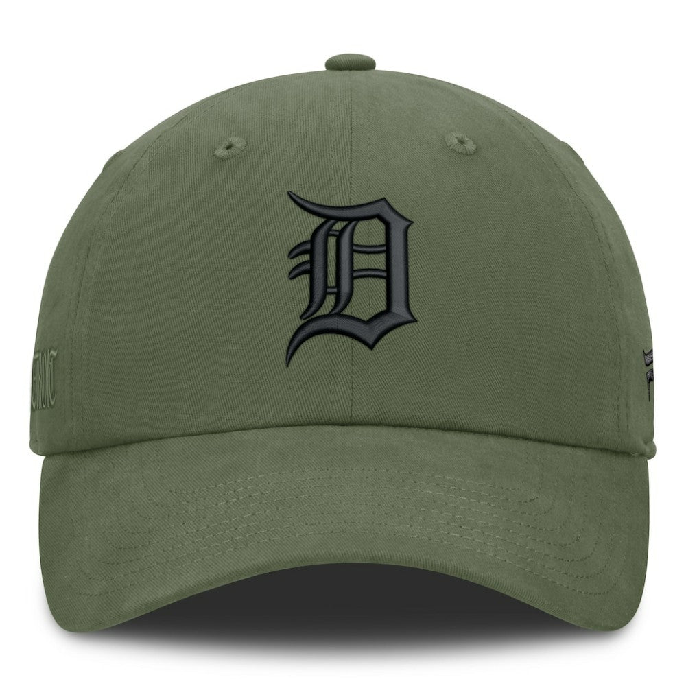 Detroit Tigers Fanatics Pine Rider Adjustable Hat - Olive Hats