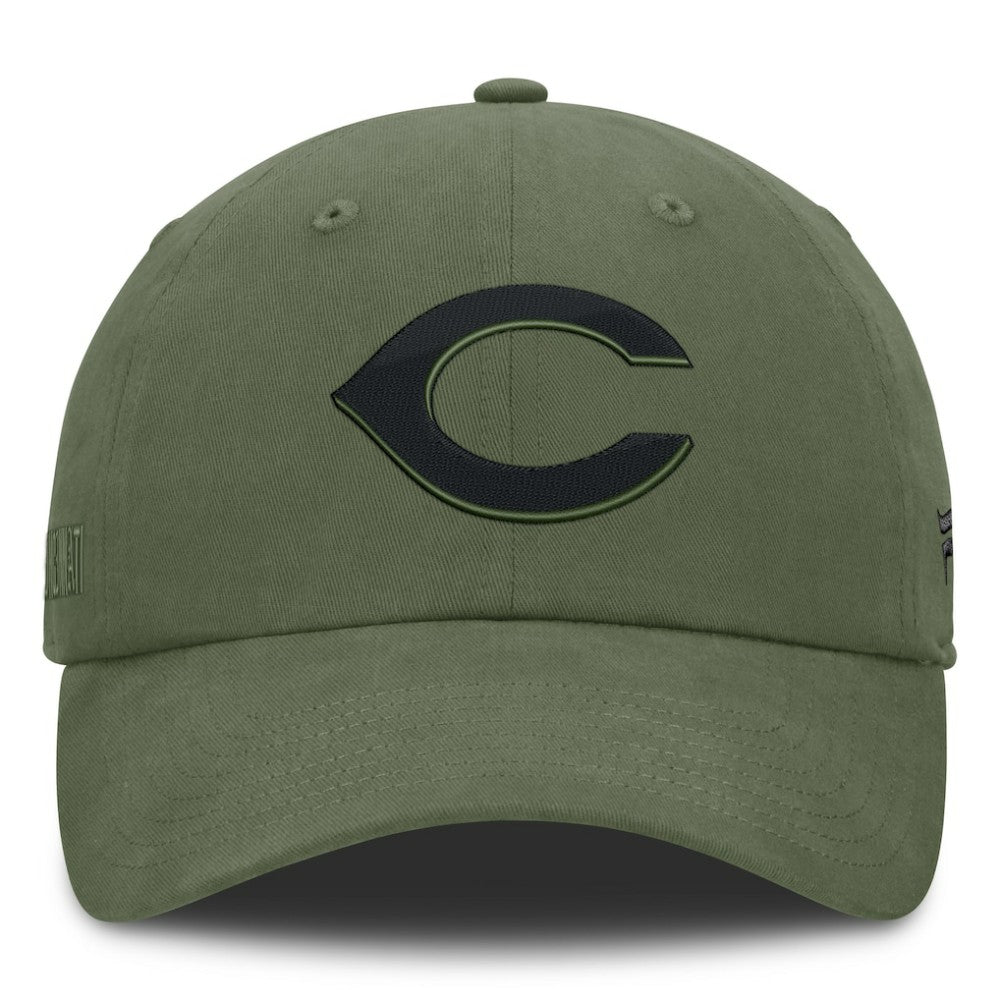 Cincinnati Reds Fanatics Pine Rider Adjustable Hat - Olive Hats