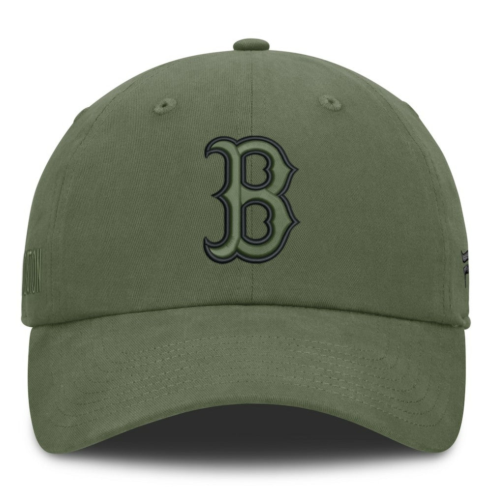 Boston Red Sox Fanatics Pine Rider Adjustable Hat - Olive Hats