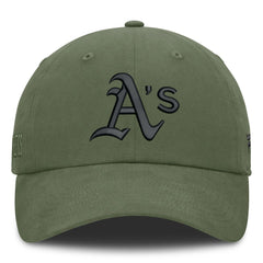 Athletics Fanatics Pine Rider Adjustable Hat - Olive Hats