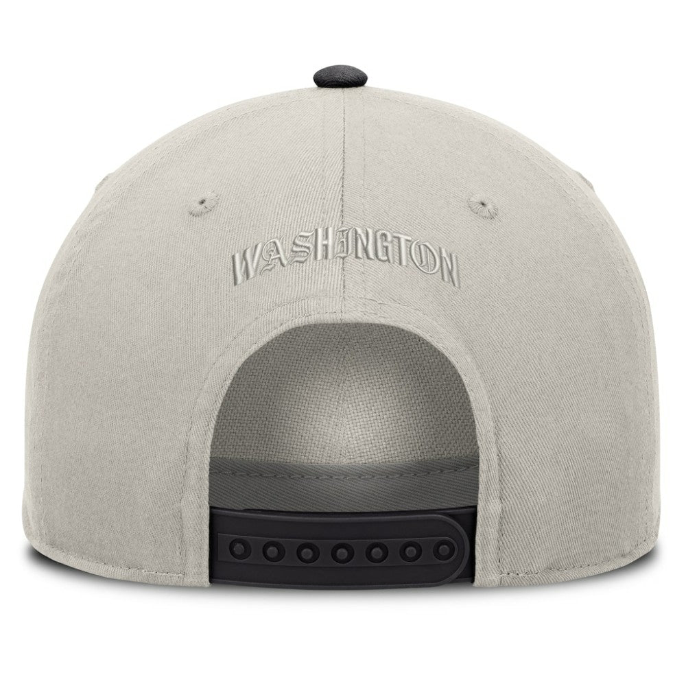 Washington Nationals Fanatics Wonder A-Frame Adjustable Hat - Stone/Graphite Hats