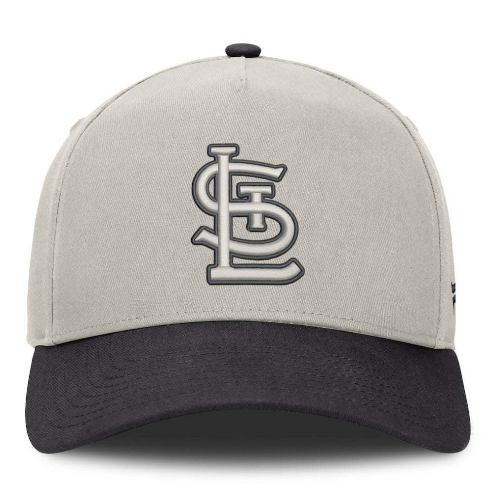 St. Louis Cardinals Fanatics Wonder A-Frame Adjustable Hat - Stone/Graphite Hats